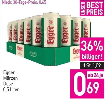 Sutterlüty Egger Märzen Dose 0,5 Liter Angebot