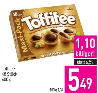 Sutterlüty Toffifee 48 Stück 400 g Angebot