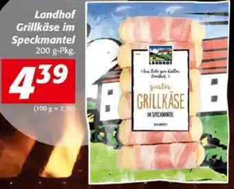 Nah&Frisch Landhof Grillkäse im Speckmantel 200 g-Pkg. Angebot