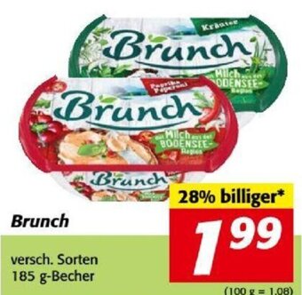 Nah&Frisch Brunch versch. Sorten 185 g-Becher Angebot