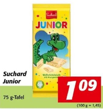 Nah&Frisch Suchard Junior 75 g-Tafel Angebot