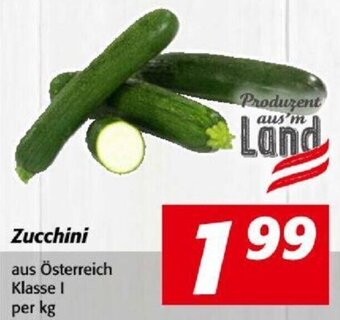 Nah&Frisch Zucchini aus Österreich Klasse I per kg Angebot