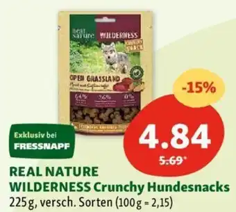 Fressnapf REAL NATURE WILDERNESS Crunchy Hundesnacks 225g, versch. Sorten Angebot