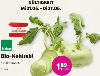 Denn's Biomarkt Bio-Kohlrabi aus Österreich Stück Angebot