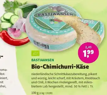 Denn's Biomarkt BASTIAANSEN Bio-Chimichurri-Käse 100 g Angebot