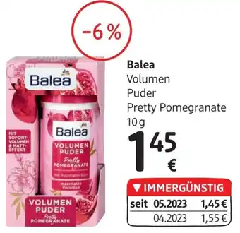 dm Balea Volumen Puder Pretty Pomegranate 10 g Angebot