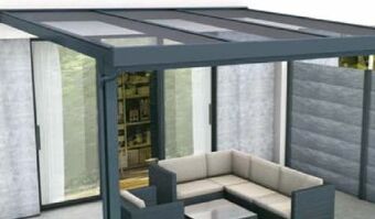 Hellweg Terrassenüberdachung standard Angebot