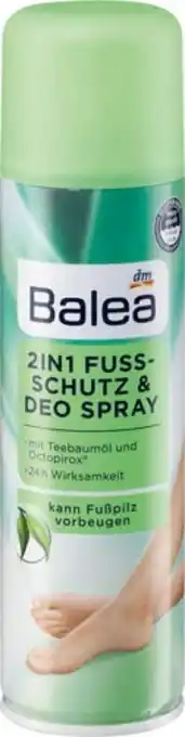 dm 2in1 fußschutz & deo spray Angebot