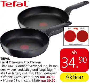 Eurospar Tefal Hard Titanium Pro Pfanne Pfanne 24cm Angebot