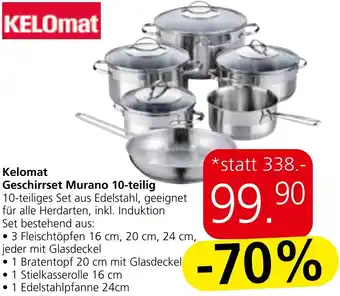 Eurospar Kelomat Geschirrset Murano 10-teilig Angebot
