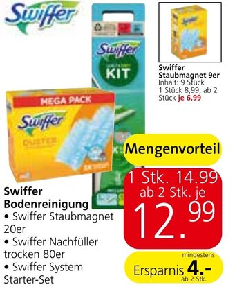 Eurospar Swiffer Bodenreinigung Angebot
