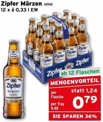 Salzburger Lagerhaus Zipfer Märzen 44948 12 x á 0,33 I EW Angebot