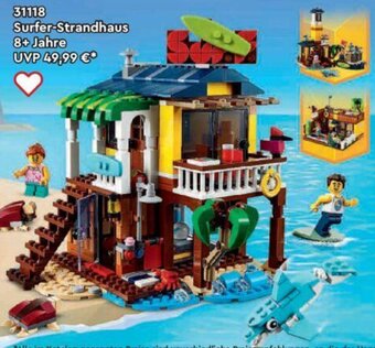 Lego Surfer-Strandhaus 8+ Jahre Angebot