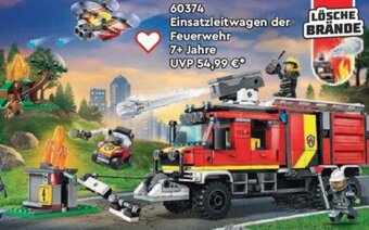 Lego Einsatzleitwagen der Feuerwehr 7+ Jahre Angebot