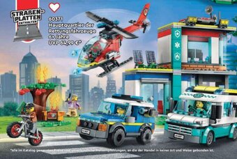 Lego Hauptquartier der Rettungsfahrzeuge 6+ Jahre Angebot