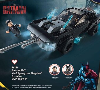 Lego 76181 Batmobile™: Verfolgung des Pinguins™ 8+ Jahre Angebot