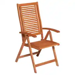 XXXLutz Gartenklappsessel in holz naturfarben Angebot
