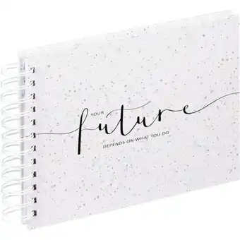 Pagro Diskont Hama spiral-album letterings future 24 x 17 cm 50 weiße seiten Angebot