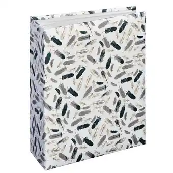 Pagro Diskont Hama minimax-album designline feathers für 100 fotos bunt Angebot