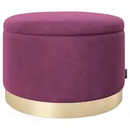 XXXLutz Hocker in textil lila Angebot