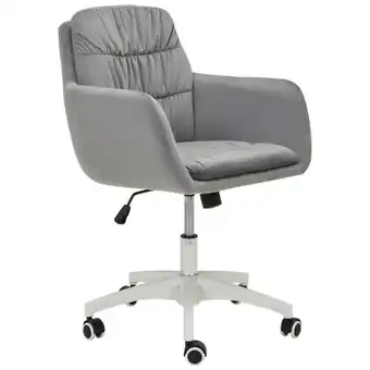 XXXLutz Drehstuhl in samt grau, weiß Angebot
