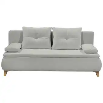 XXXLutz Schlafsofa in webstoff hellgrau Angebot