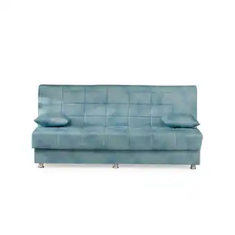 XXXLutz Schlafsofa in webstoff hellblau Angebot