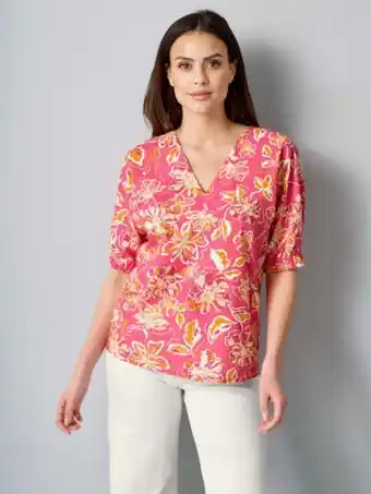 Alba Moda Bluse mit gummizug am ärmel Angebot