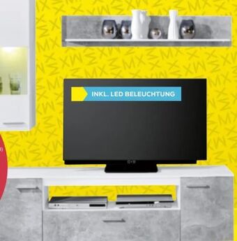 Möbelix Wohnwand modern Angebot