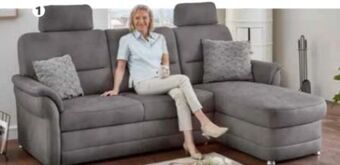 Polstermöbel Fischer Ecksofa stoff Angebot