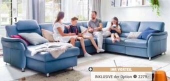 Polstermöbel Fischer Wohnlandschaft leder Angebot