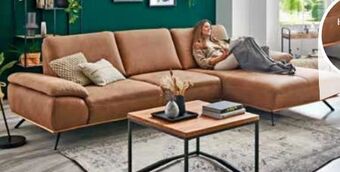 Polstermöbel Fischer Ecksofa leder Angebot