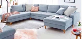 Polstermöbel Fischer Wohnlandschaft stoff Angebot