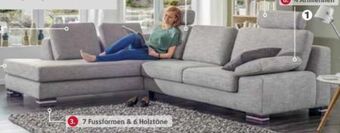 Polstermöbel Fischer Ecksofa stoff Angebot