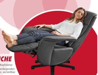 Polstermöbel Fischer Relaxsessel leder Angebot