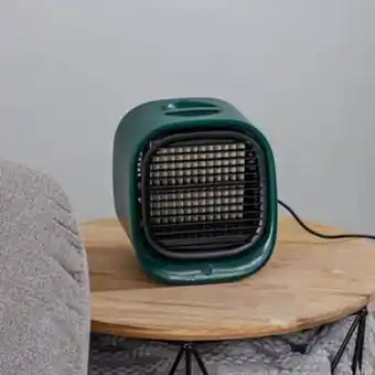Starluna kest tischventilator, luftkühler usb grün