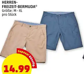 PENNY HERREN- FREIZEIT-BERMUDA* Größe: M-XL pro Stück Angebot