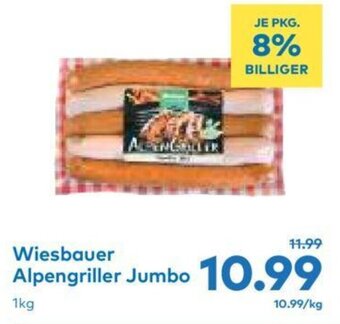 T&G Wiesbauer Alpengriller Jumbo 1kg Angebot