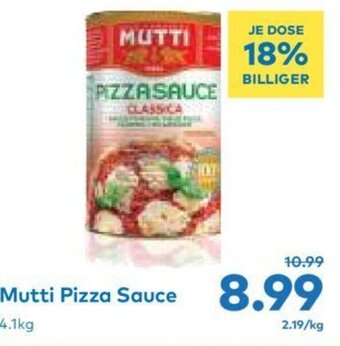 T&G Mutti Pizza Sauce 4.1kg Angebot