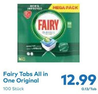 T&G Fairy Tabs All in One Original 100 Stück Angebot