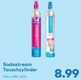 T&G Sodastream Tauschzylinder blau oder pink Angebot