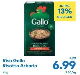 T&G Riso Gallo Risotto Arborio 2kg Angebot
