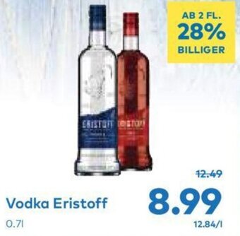 T&G Vodka Eristoff 0.7L Angebot