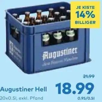 T&G Augustiner Hell 20x0.5L Angebot