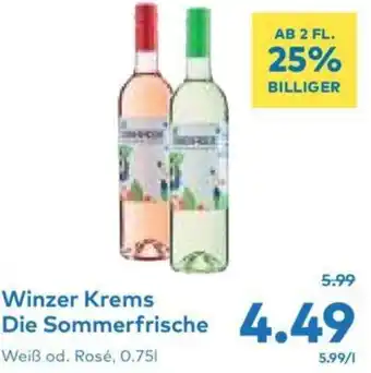 T&G Winzer Krems Die Sommerfrische Angebot