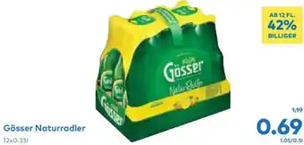 T&G Gösser Naturradler 12x0.33L Angebot
