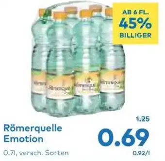 T&G Römerquelle Emotion 0.71, versch. Sorten Angebot