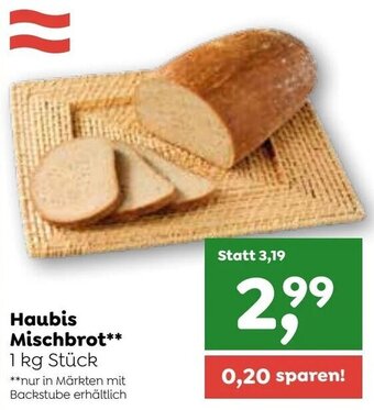 ADEG Haubis Mischbrot** 1 kg Stück Angebot