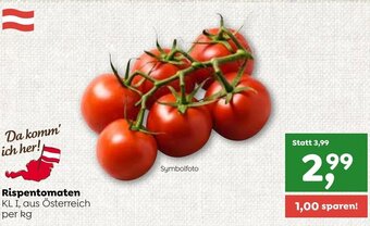 ADEG Rispentomaten KL I, aus Österreich per kg Angebot