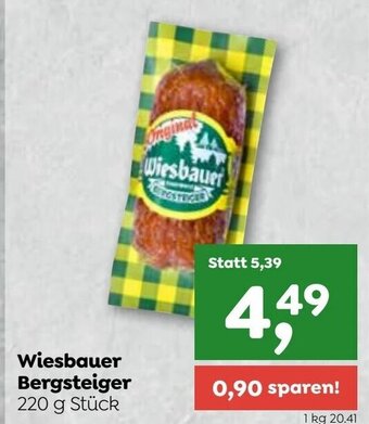 ADEG Wiesbauer Bergsteiger 220 g Stück Angebot